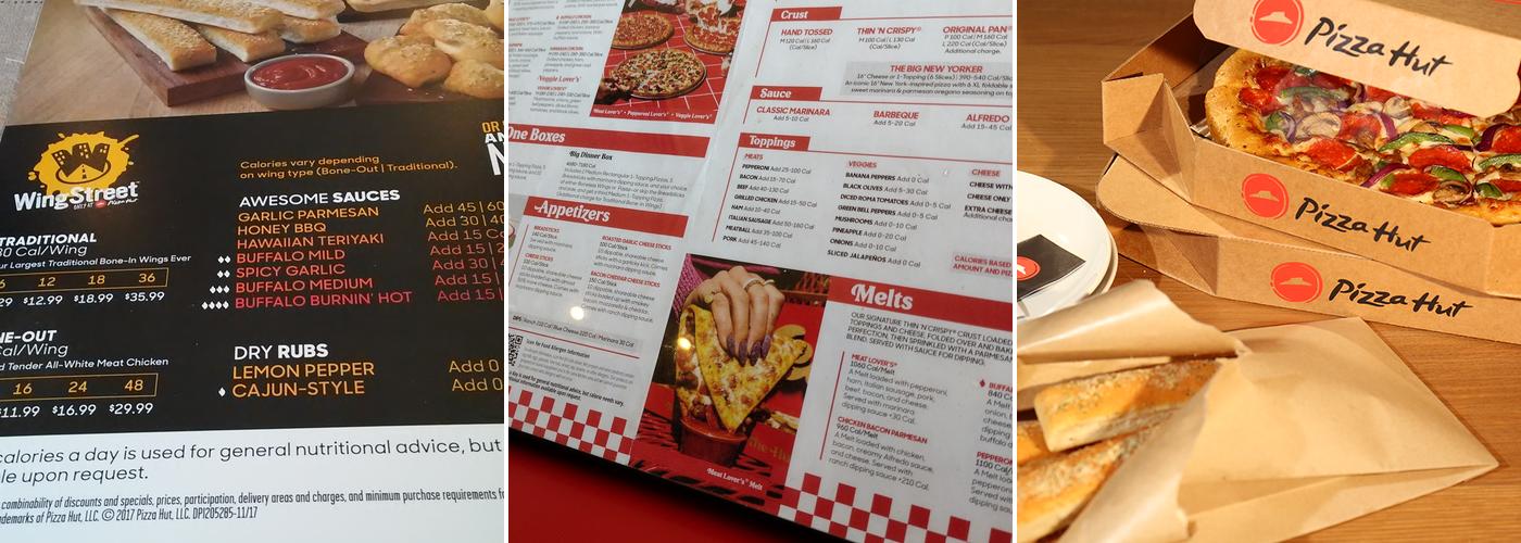 Pizza Hut Menu