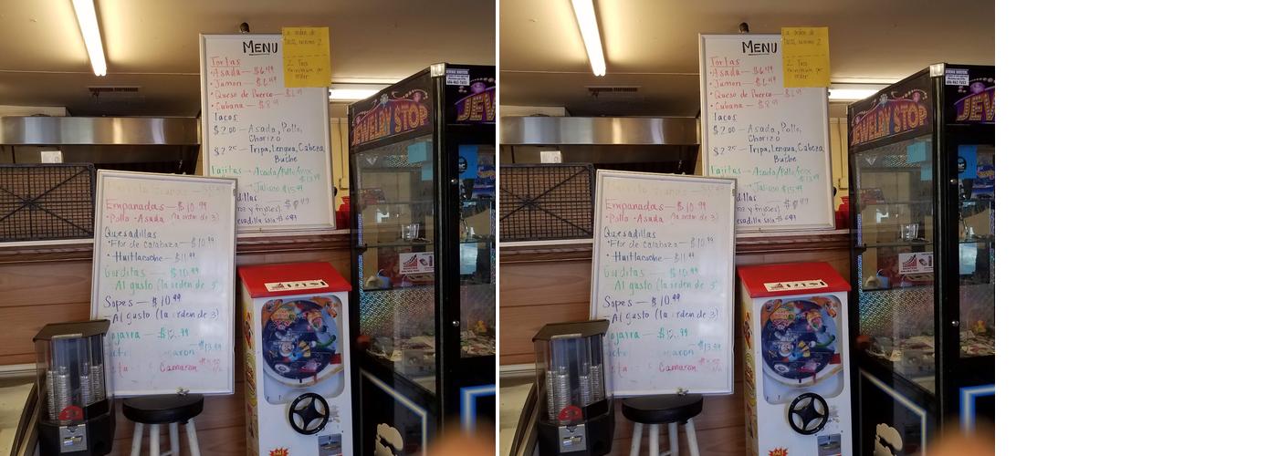 Tienda Mexicana Ruby Menu