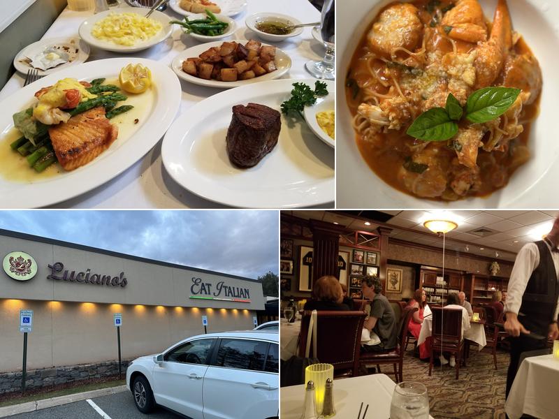 Luciano's Restaurant 800 Washington St, Wrentham