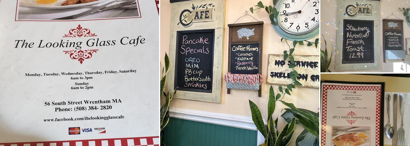 The Looking Glass Café Menu