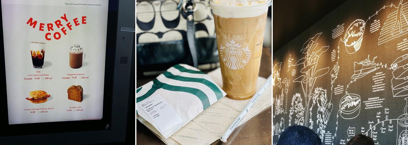 Starbucks Menu