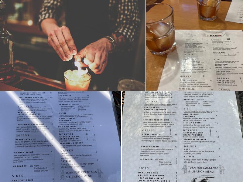 Bourbon On Main Menu