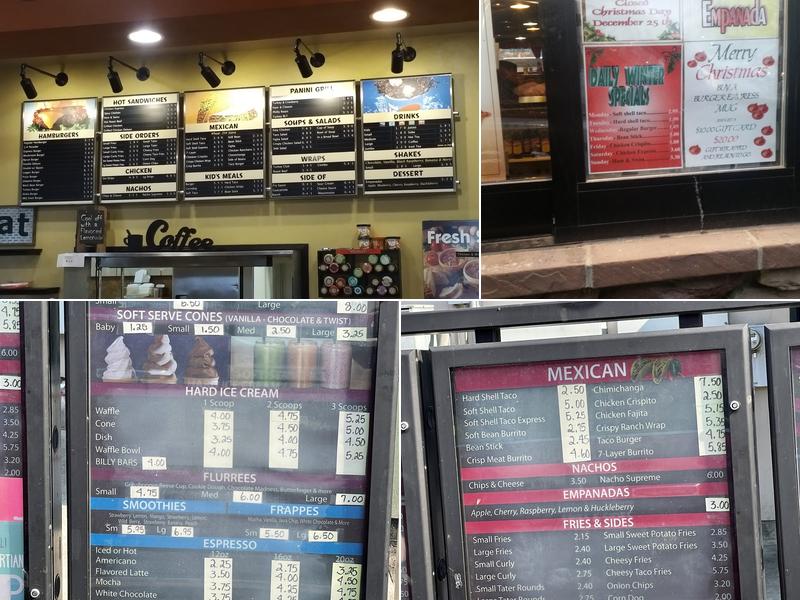 Burger Express Menu