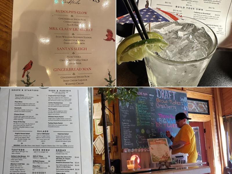 Engine House Pizza Pub Menu