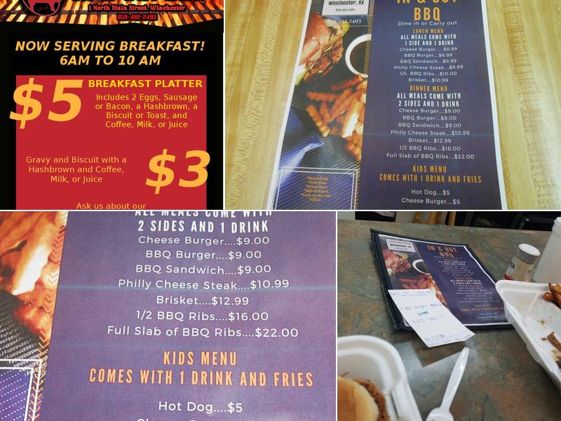 Pit Masters BBQ Menu