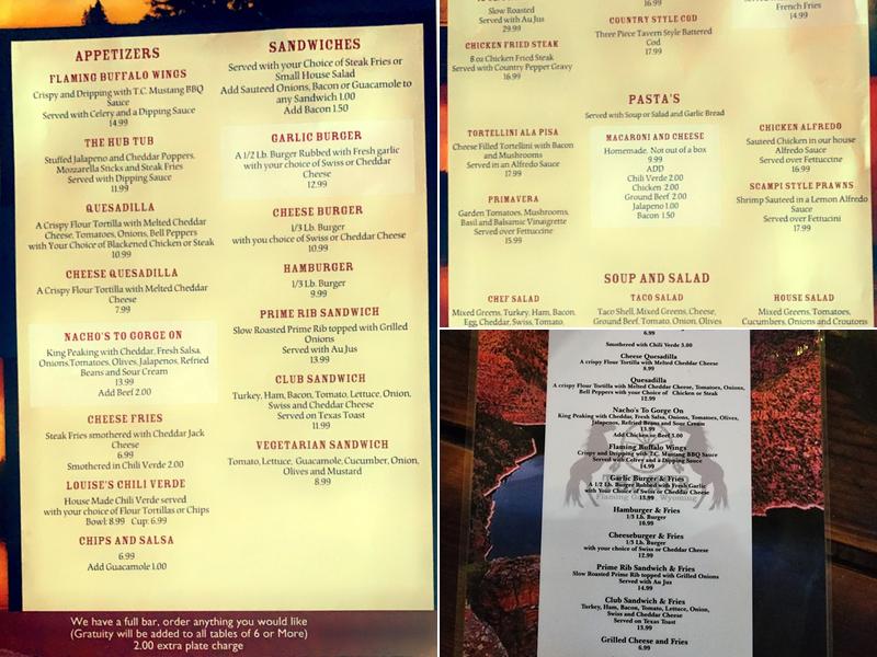 Hub/Mustang Menu
