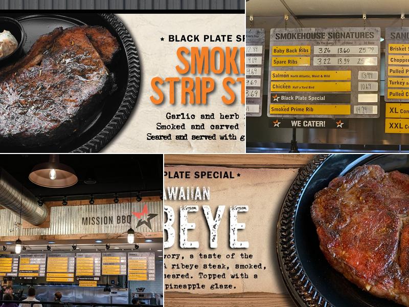 Mission BBQ Menu