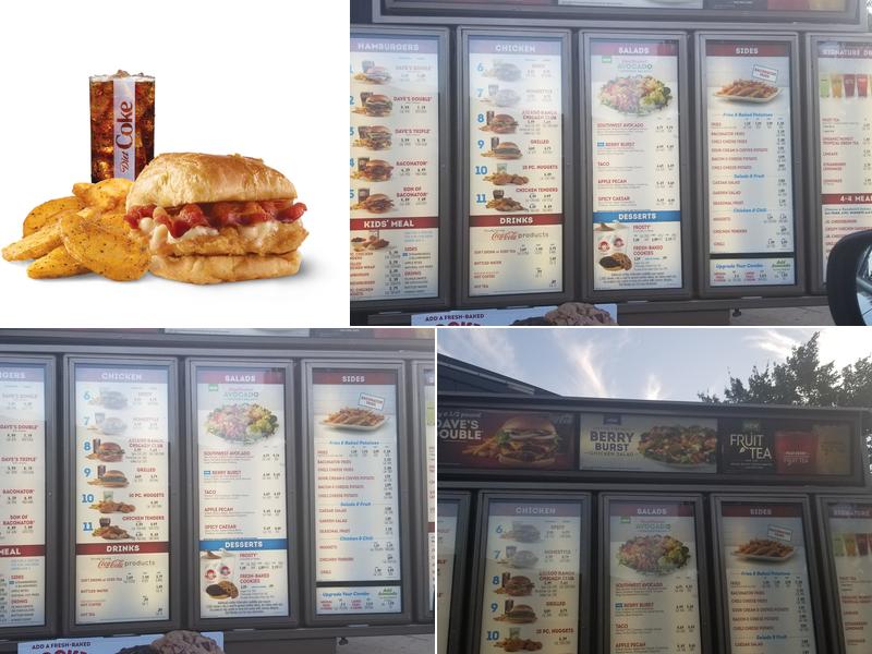 Wendy's Menu