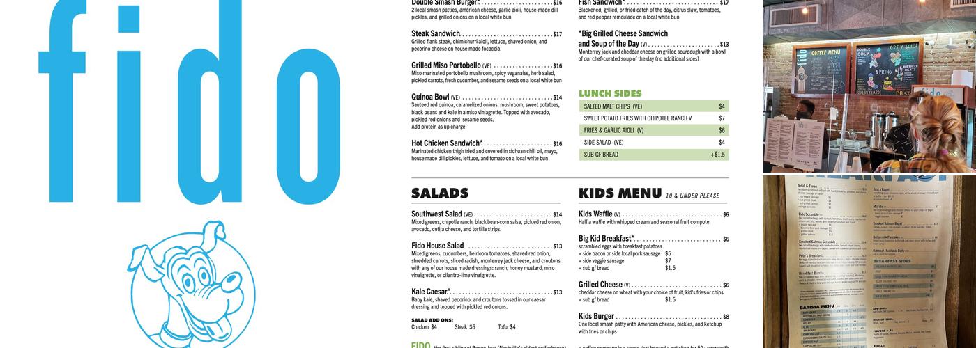 Fido Menu