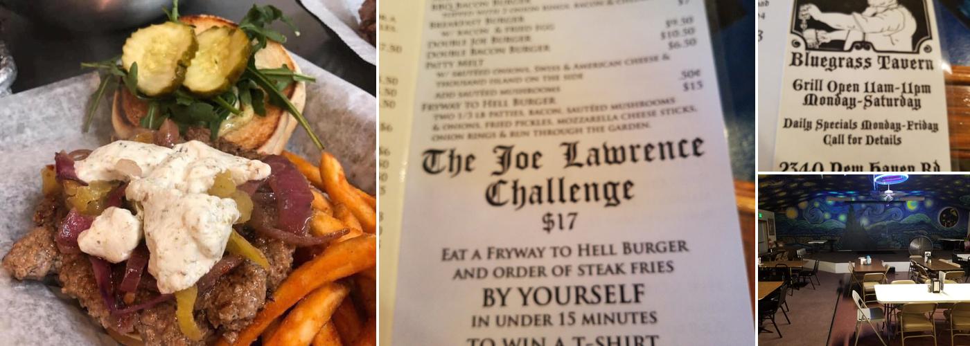 Bluegrass Tavern Menu