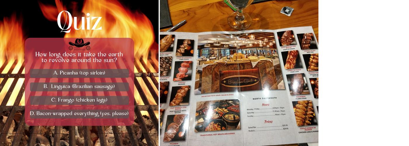Churrascaria Tropeiro's Grill Menu