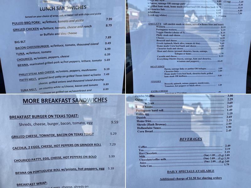 Cindy's Menu