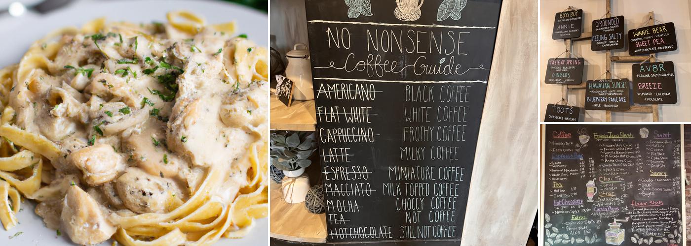 Off The Ground Coffee House Menu