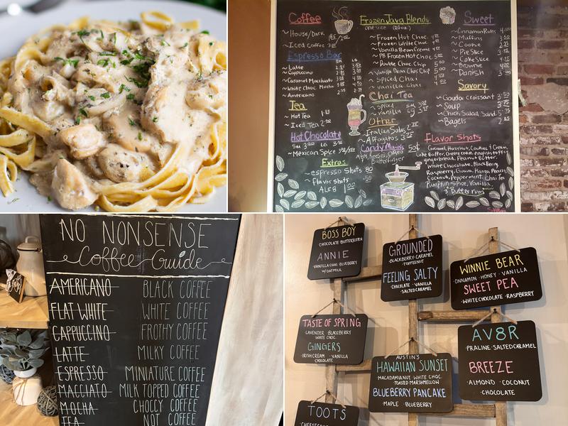 Off The Ground Coffee House Menu