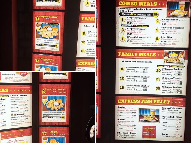 Chicken Express Menu