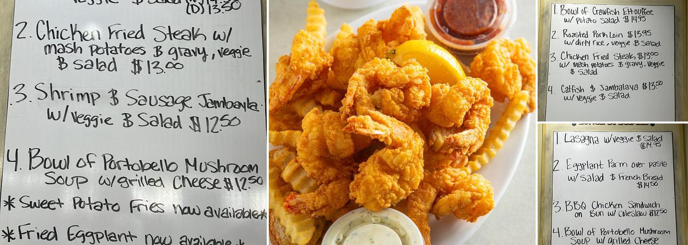 The Point Restaurant & Bar Menu