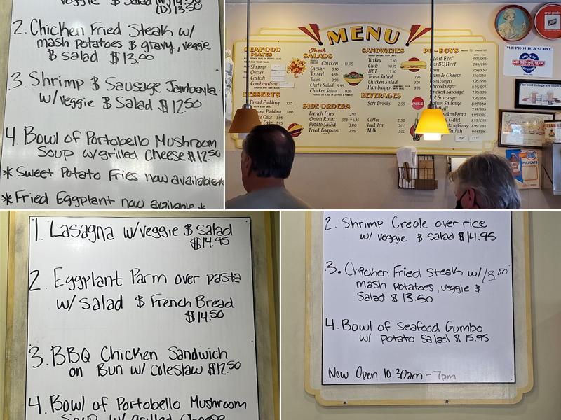 Point Restaurant & Bar Menu