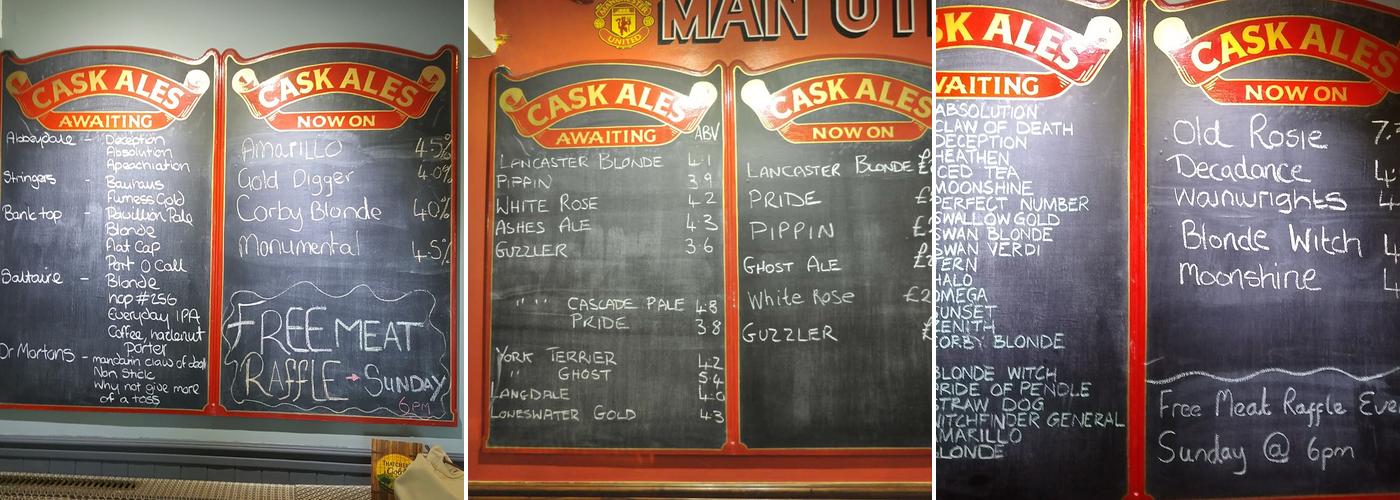 Devonshire Arms Menu