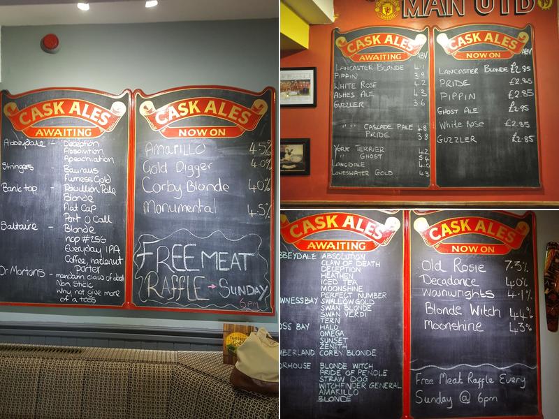 Devonshire Arms Menu