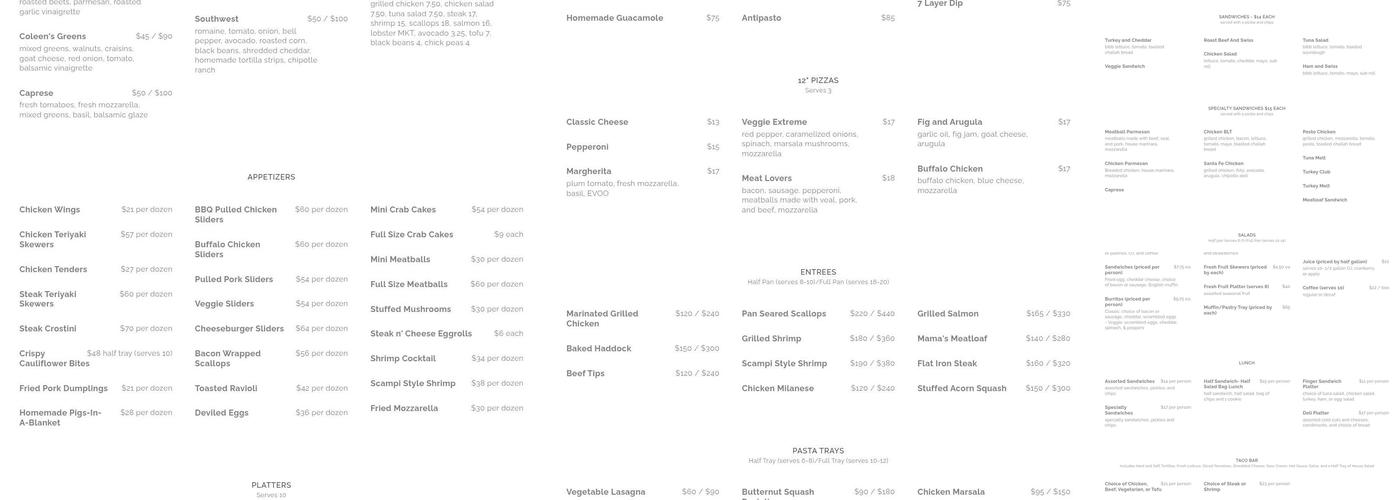 Chill Kitchen and Bar Menu