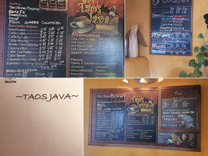 Taos Java Menu