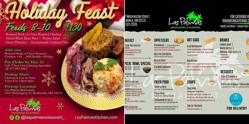 Las Palmas Restaurant & Catering Menu
