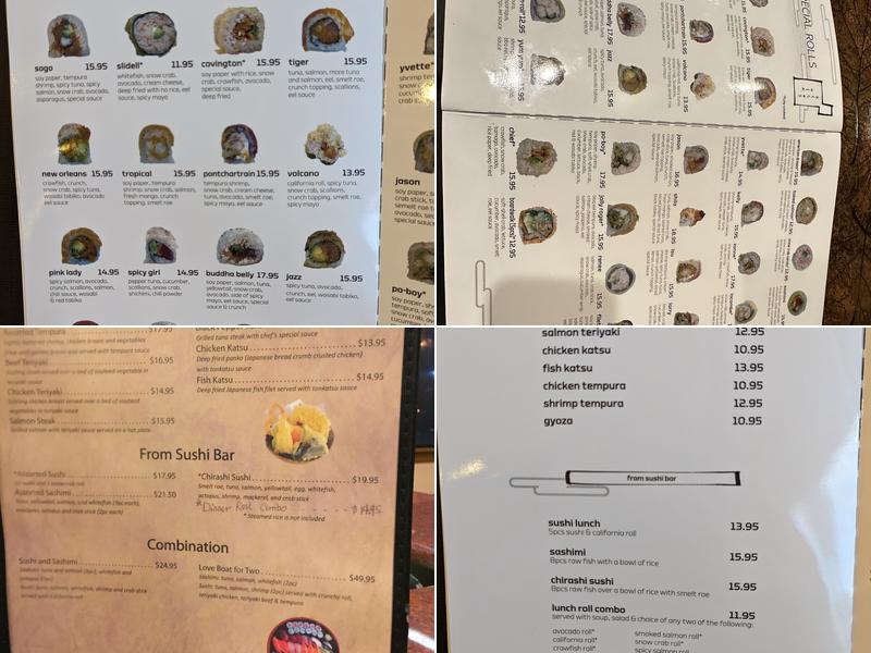 Sogo | Japanese Restaurant Menu