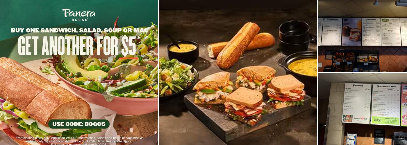 Panera Bread Menu