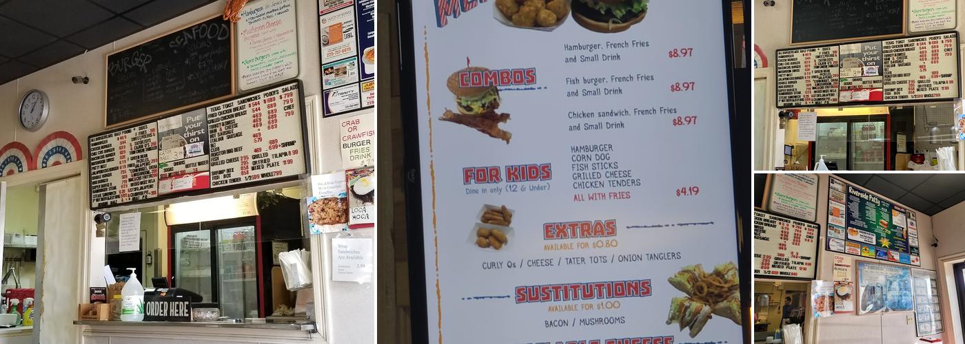 Riverside Patty Menu