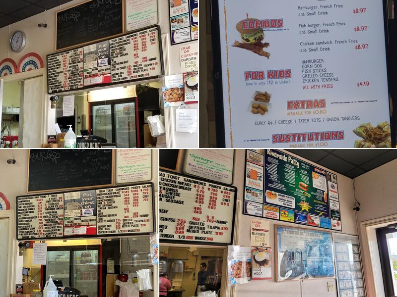 Riverside Patty Menu