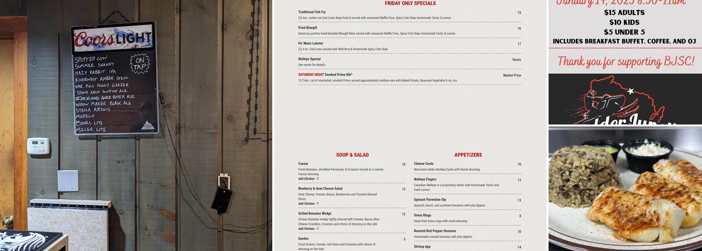 Boulder Beer Bar Menu