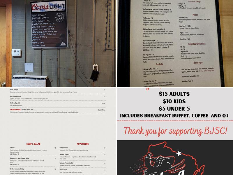 Boulder Beer Bar Menu