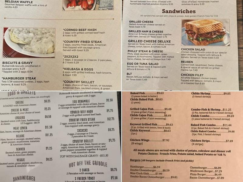 Korner Kitchen Menu