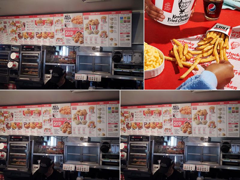 KFC Menu