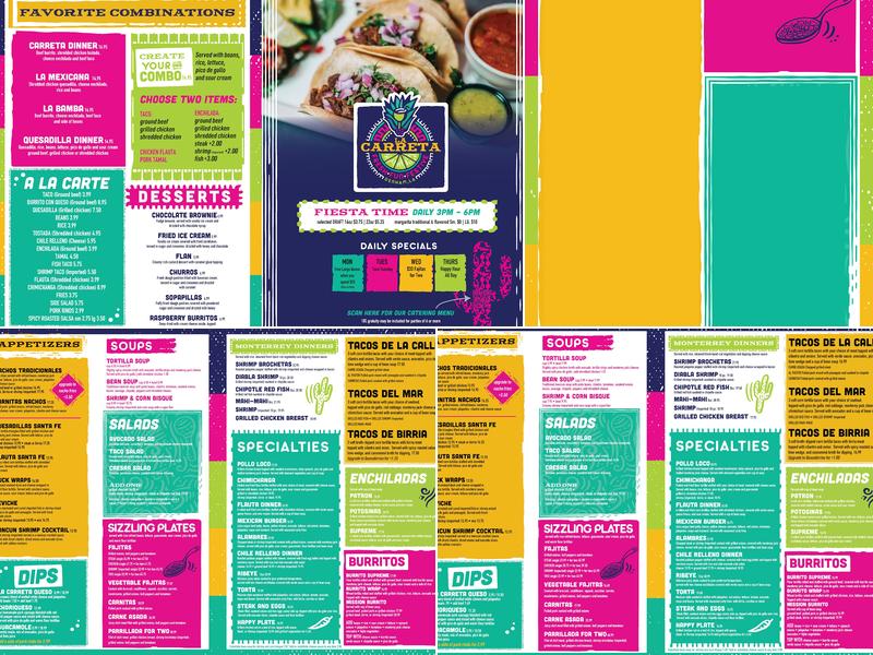 La Carreta Denham Springs Menu