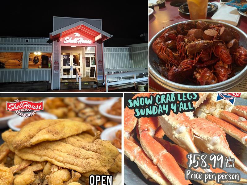 The ShellHouse Seafood Restaurant 8 Gateway Blvd W, Savannah