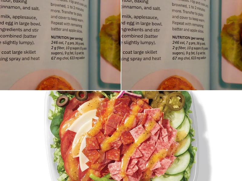 Subway Menu