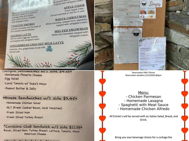 Mountain House At Caesars Head Menu