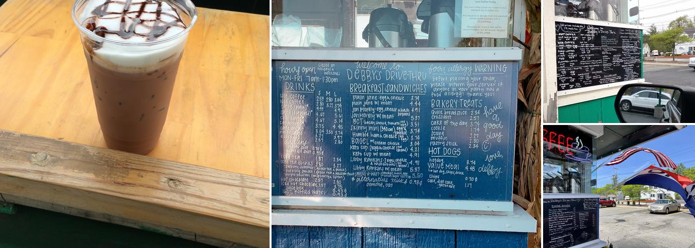 Debby’s Drive-Thru Coffee Menu
