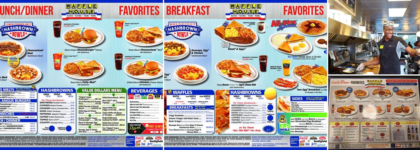 Waffle House Menu