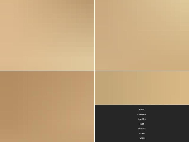 Bianco's Italian Pizzeria and Grill Menu