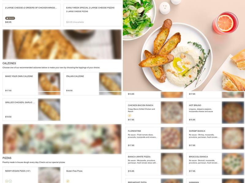 Pizzeria Bruno’s NORWOOD Menu