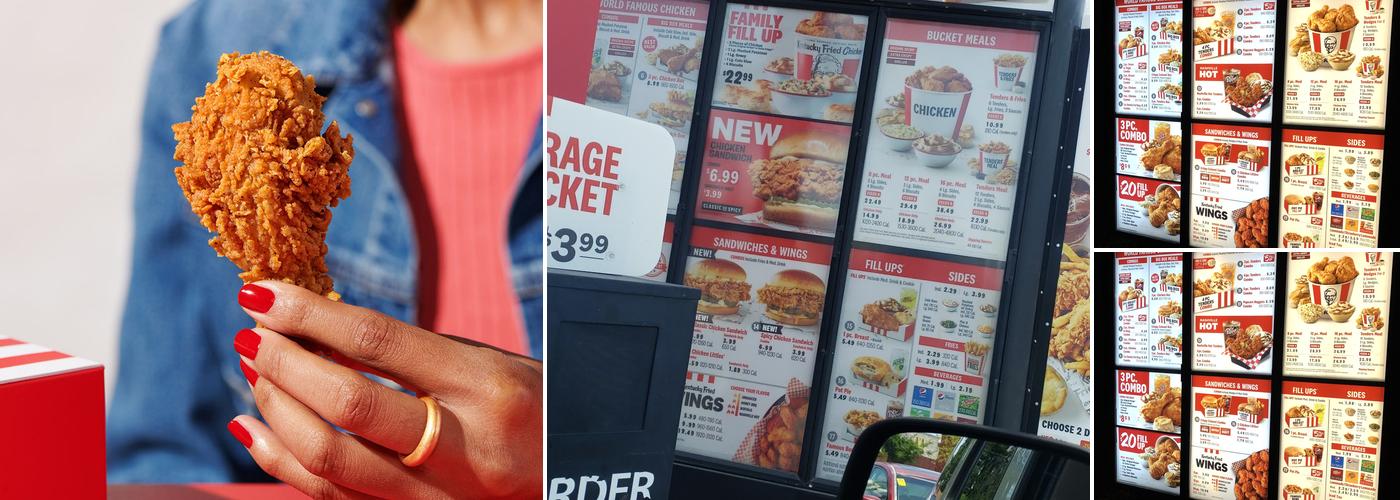 KFC Menu