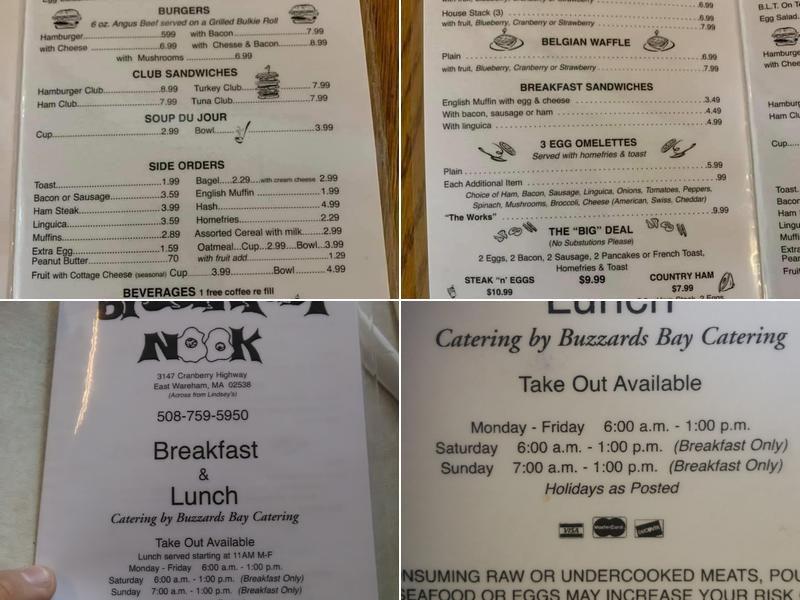 The Breakfast Nook Menu