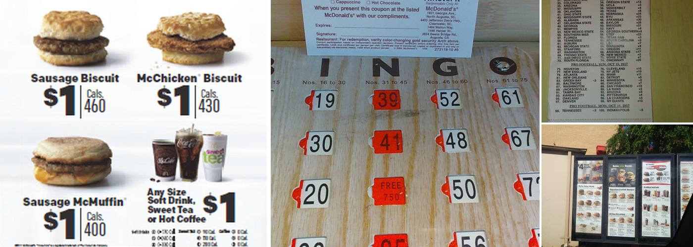 McDonald's Menu