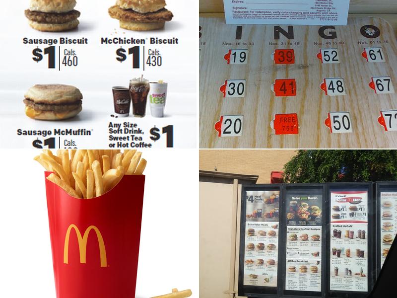 McDonald's Menu