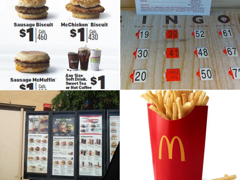 McDonald's Menu