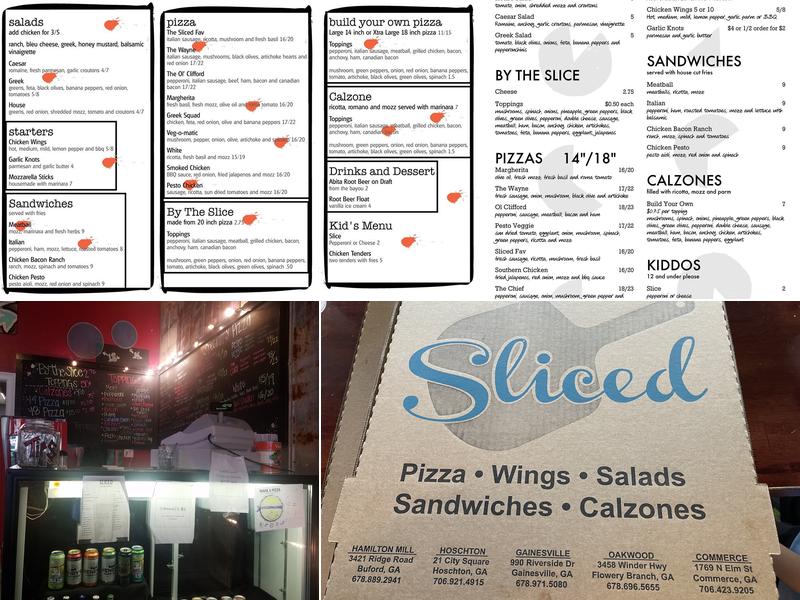 Sliced Menu