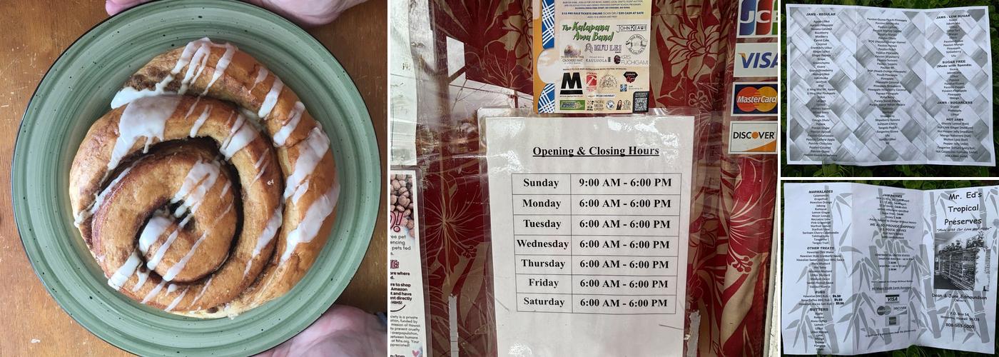 Mr. Ed's Bakery Menu