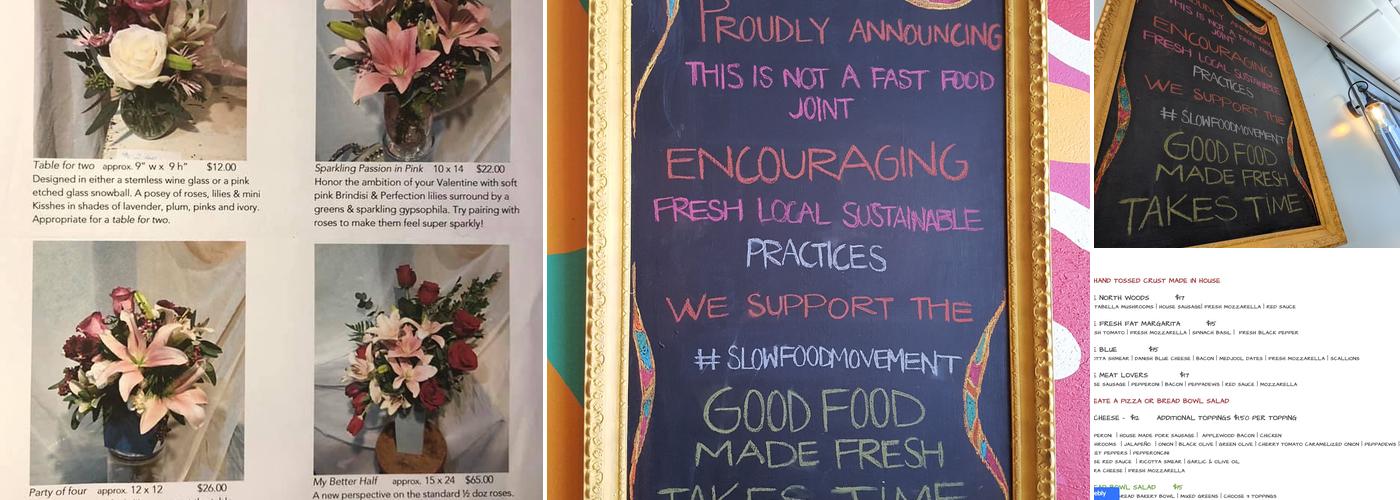The Fat Radish Menu